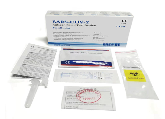 （衛生署認可）Encode SARS-COV-2 Antigen Rapid Test Device 新冠病毒抗原快速測試剂（1支裝）