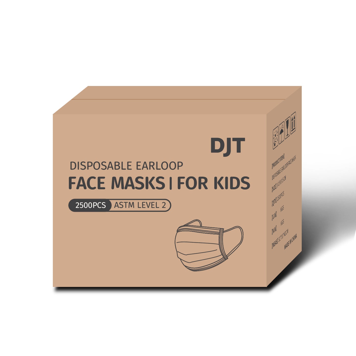 DJT Face Mask 3 层防護口罩 兒童 50 個装