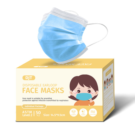 DJT Face Mask 3 层防護口罩 兒童 50 個装